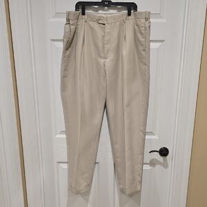 Savane Beige Cuffed Slacks (40x32)